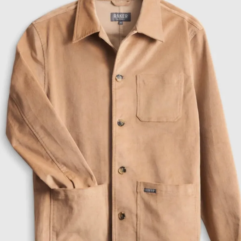 RAKER Aldous-Needlecord Jacket made by Fulmine Mercantile Co