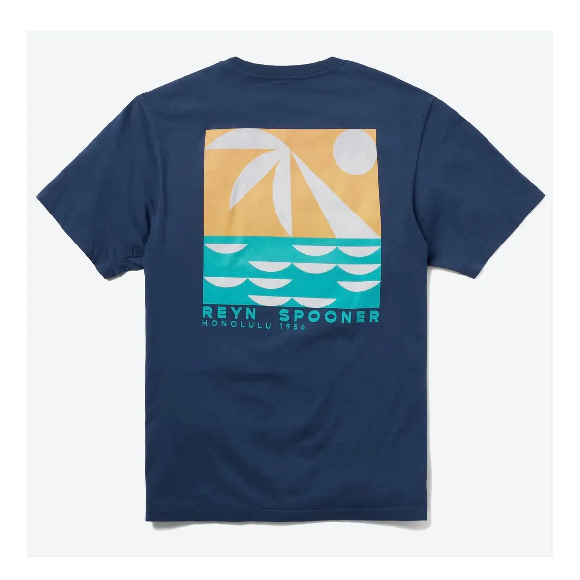 Reyn Spooner Waikiki Sunset Graphic Tee sold by Fulmine Mercantile Co product image thumbnail 5