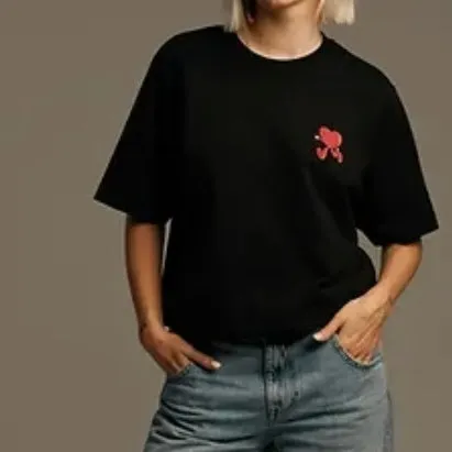 Lovers Club Hearthur T-Shirt sold by Fulmine Mercantile Co product image thumbnail 2