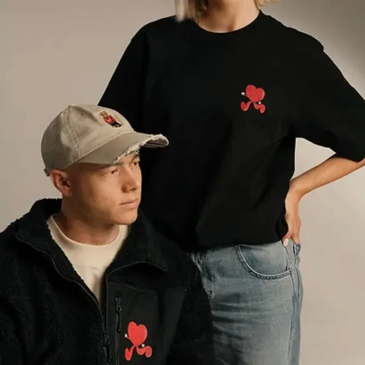 Lovers Club Hearthur T-Shirt sold by Fulmine Mercantile Co product image thumbnail 4