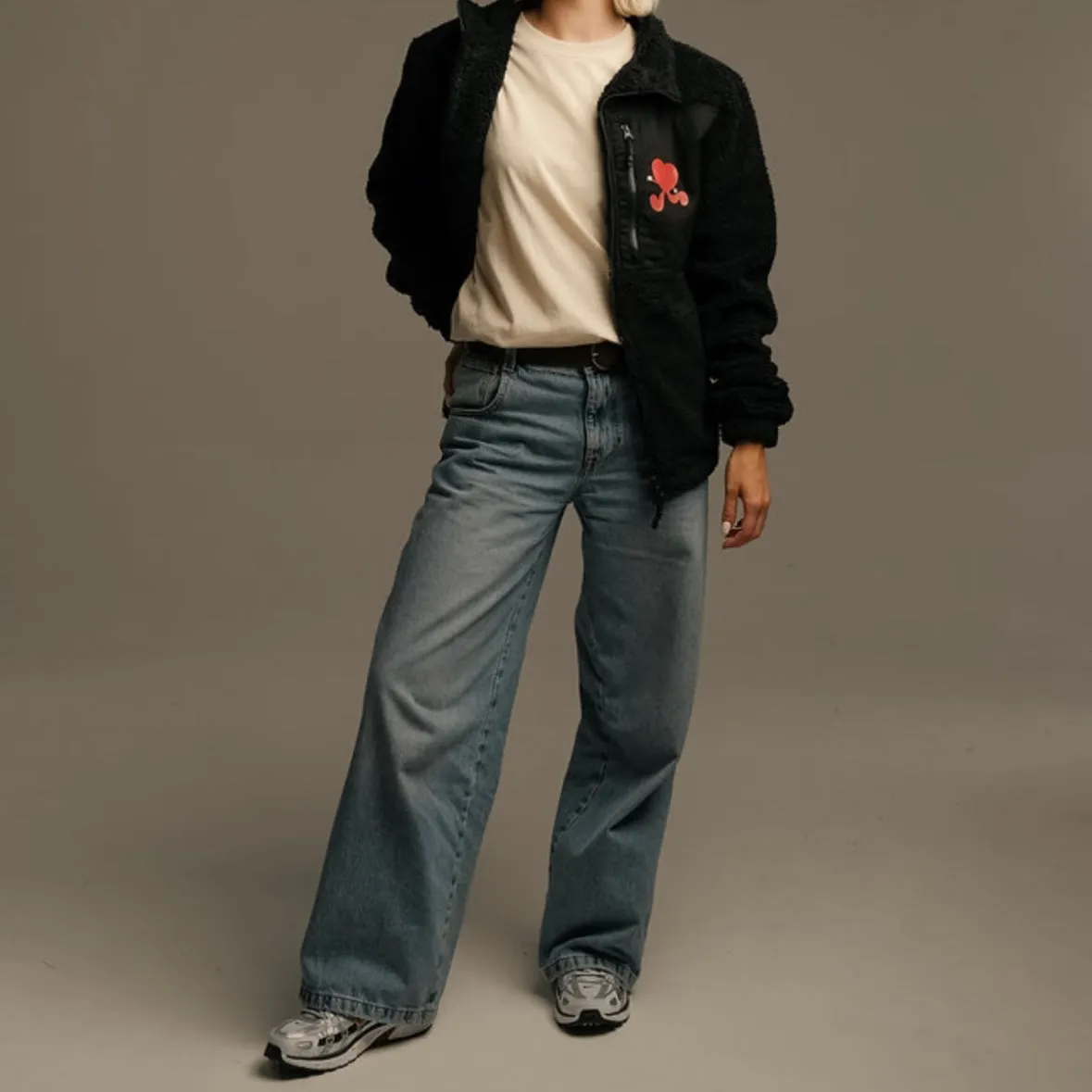 Lovers Club Hearthur Fleece Jacket sold by Fulmine Mercantile Co product image thumbnail 2