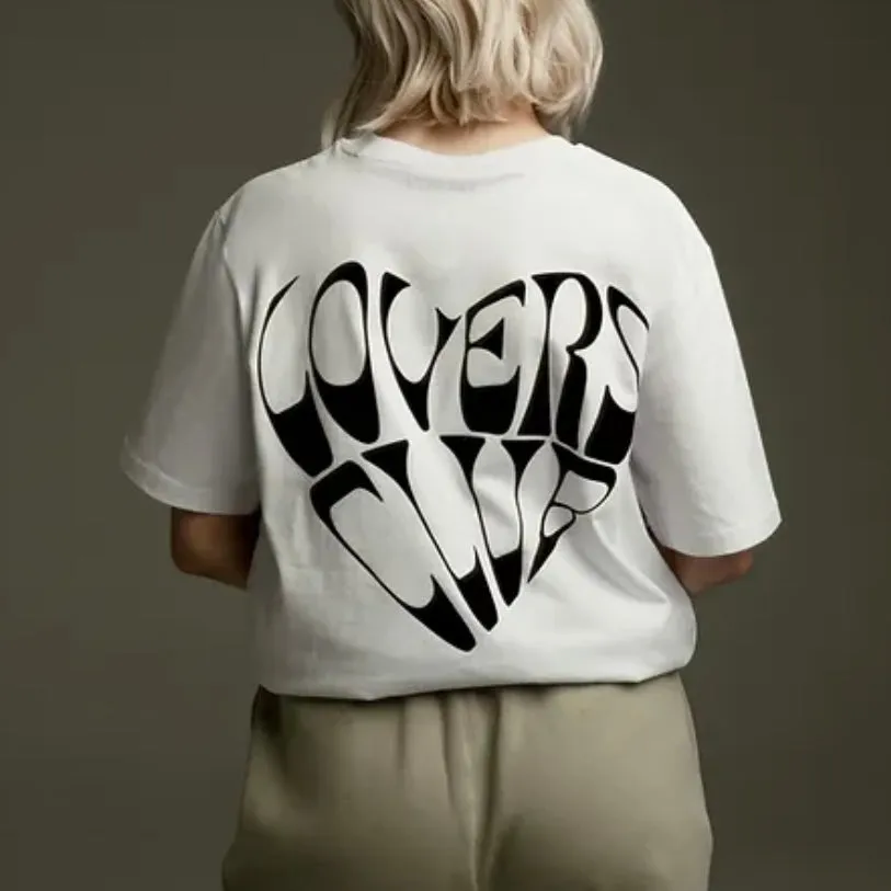Lovers Club Heart T-Shirt sold by Fulmine Mercantile Co