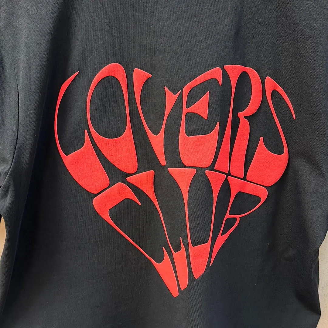 Lovers Club Heart T-Shirt sold by Fulmine Mercantile Co product image thumbnail 2