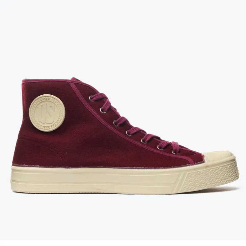 US Rubber Company Military Felt High Top made by Fulmine Mercantile Co