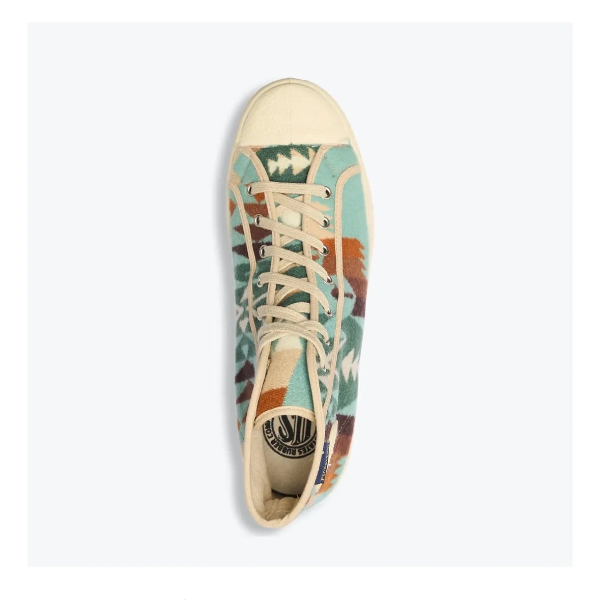 Pendleton X US Rubber Company Hi Top Tuscon Aqua sold by Fulmine Mercantile Co product image thumbnail 4