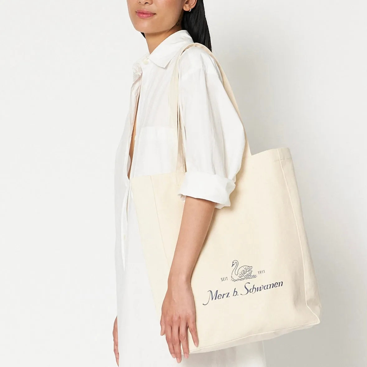 Merz b. Schwanen women’s shirt dress sold by Fulmine Mercantile Co product image thumbnail 2