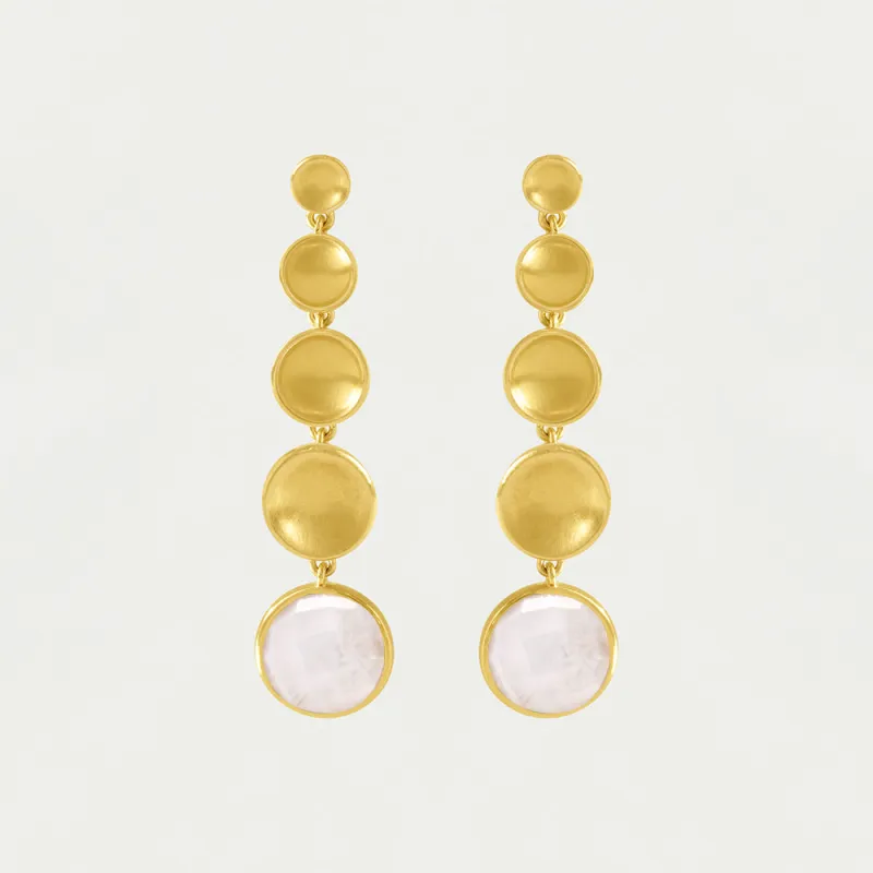 Sol Statement Gemstone Drop Earrings made by Dean Davidson