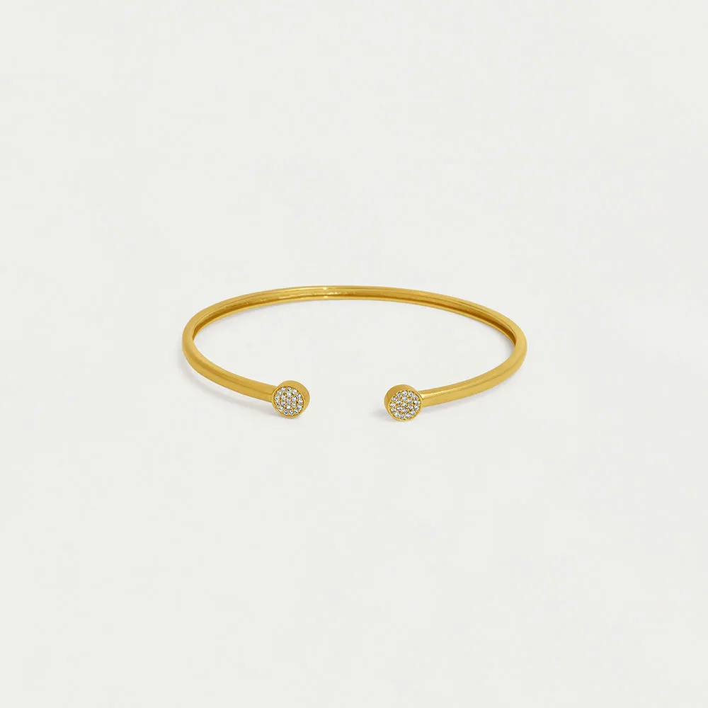 Mirabeau Pavé Open Bangle Bracelet sold by Dean Davidson product image thumbnail 4