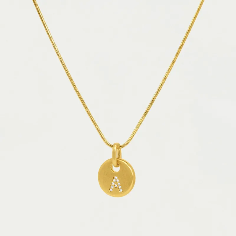 Pavé Initial Necklace sold by Dean Davidson