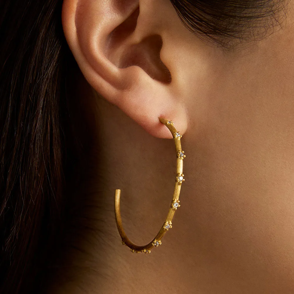 Sylvie Hoop Earrings sold by Dean Davidson product image thumbnail 2