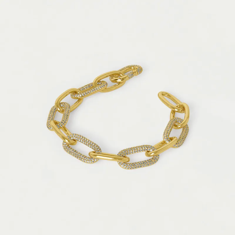 Solene Pavé Link Bracelet sold by Dean Davidson