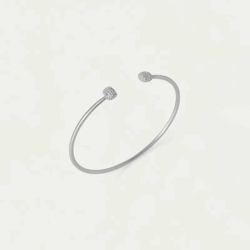 Juliette Pavé Twist Bangle sold by Dean Davidson