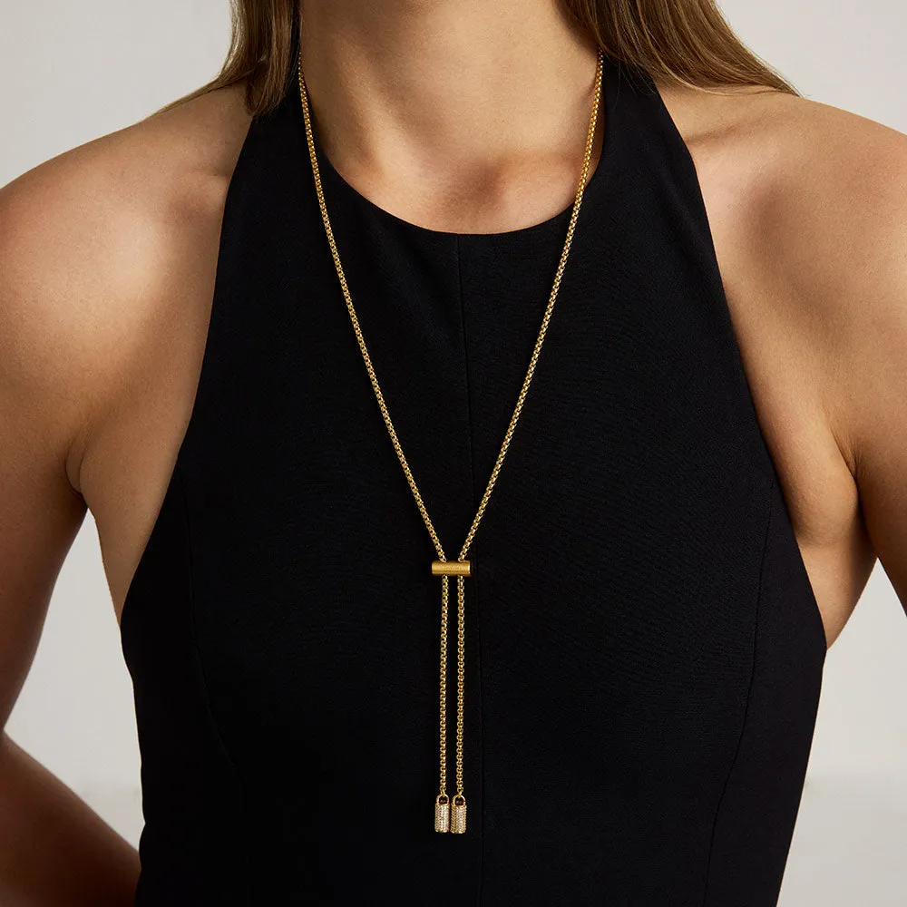 Juliette Pavé Lariat Necklace sold by Dean Davidson product image thumbnail 3