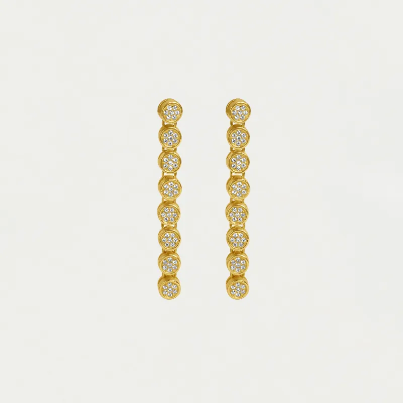 Mirabeau Pavé Drop Earrings sold by Dean Davidson