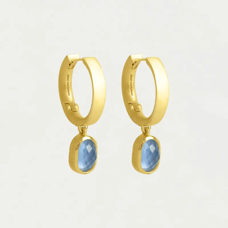 Mercer Gemstone Mini Drop Earrings sold by Dean Davidson