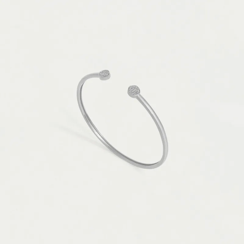 Mirabeau Pavé Open Bangle Bracelet sold by Dean Davidson