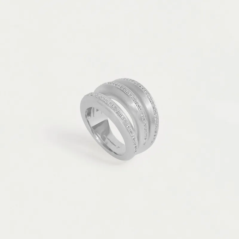 Dauphine Pavé Statement Ring sold by Dean Davidson