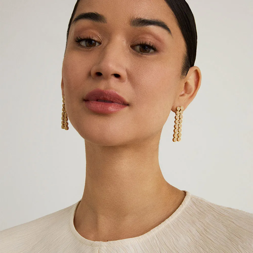 Mirabeau Pavé Statement Drop Earrings sold by Dean Davidson product image thumbnail 3
