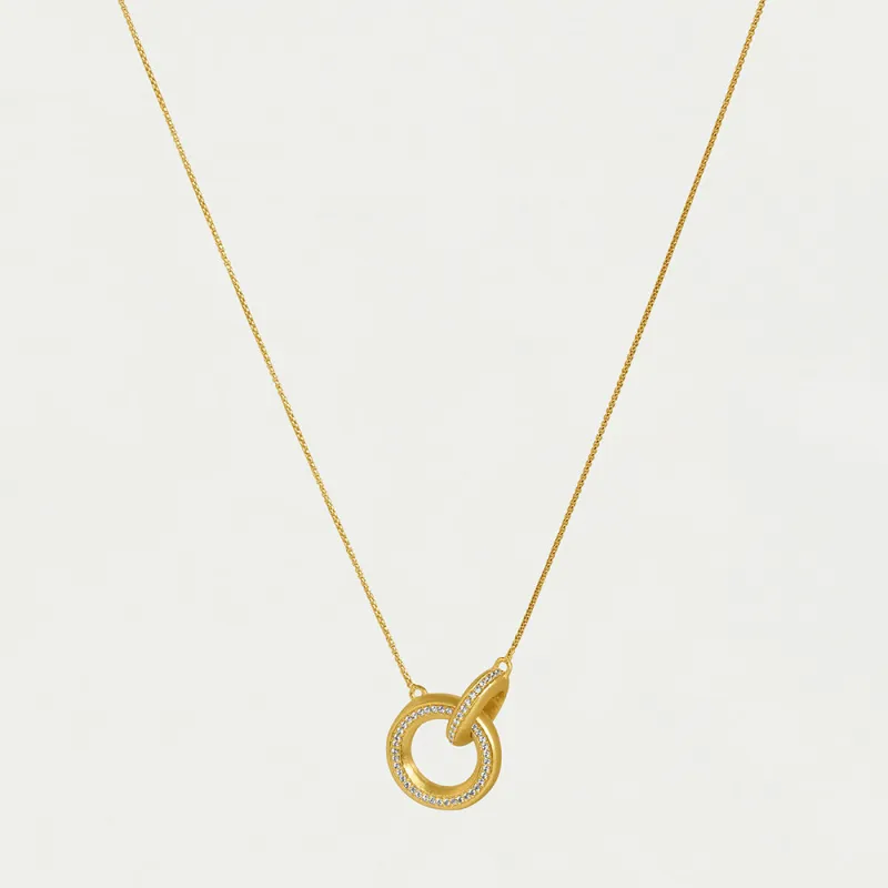 Colette Pavé Hoop Pendant sold by Dean Davidson