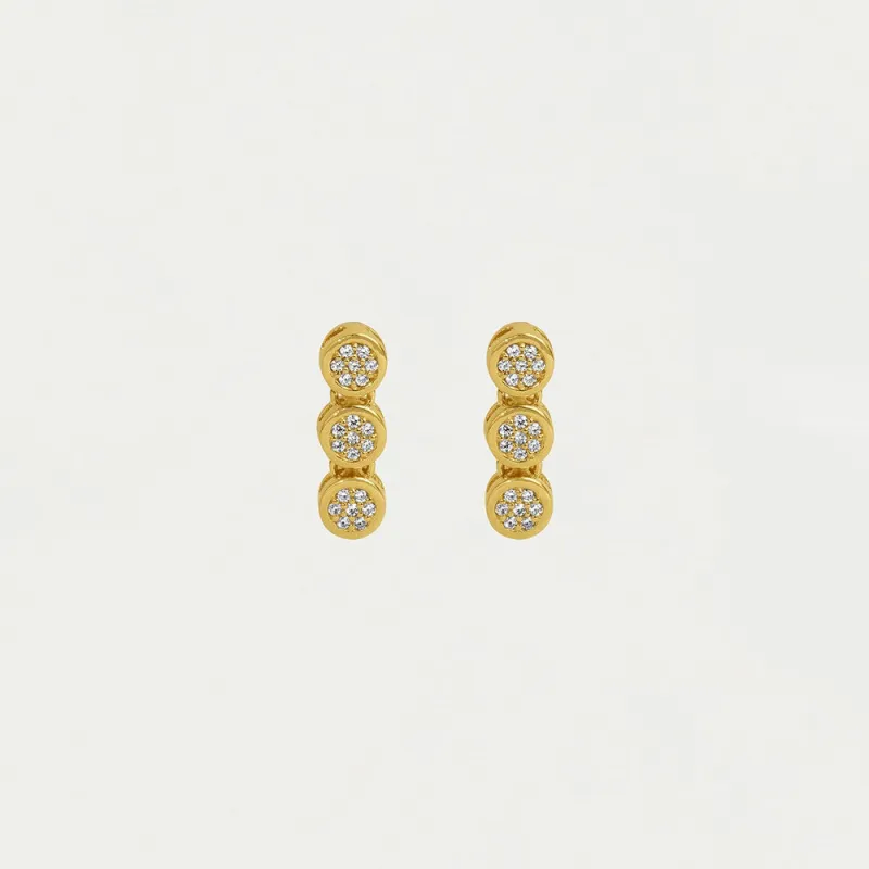 Mirabeau Pavé Droplet Earrings sold by Dean Davidson