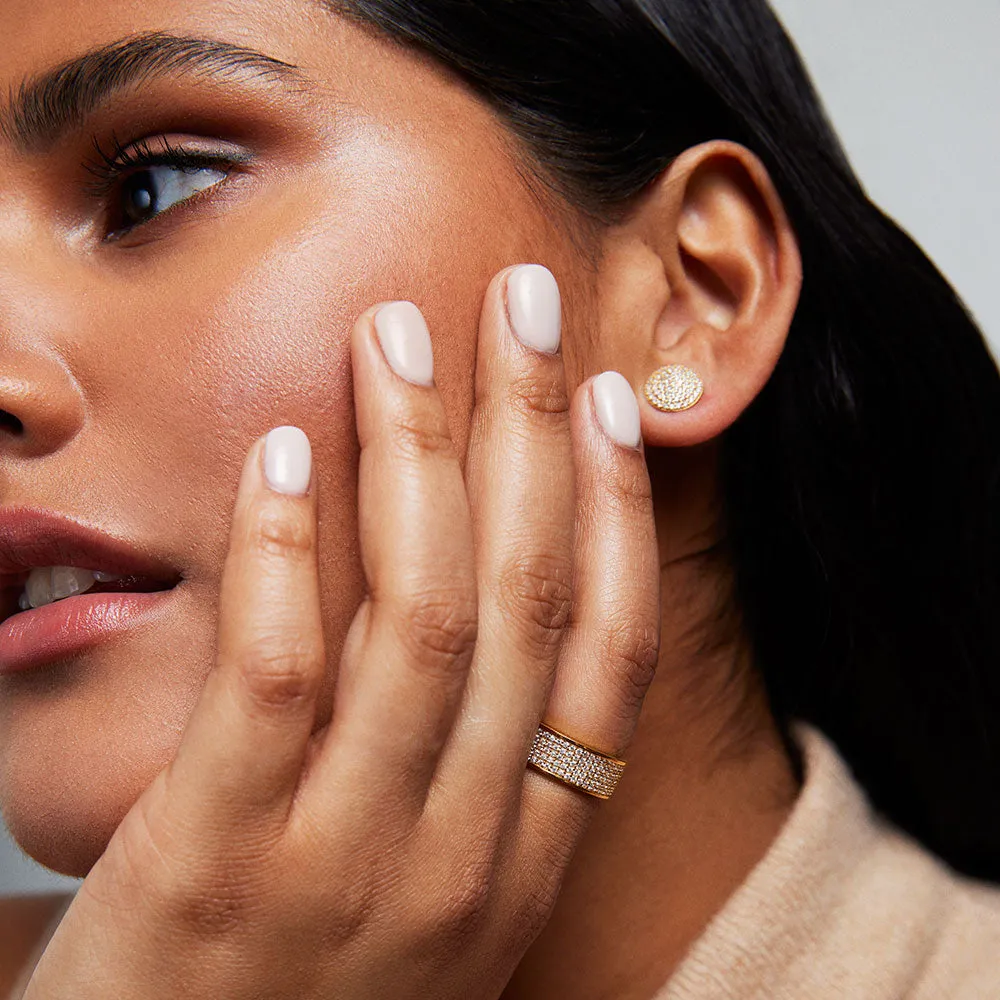 Petit Pavé Thick Stacking Ring sold by Dean Davidson product image thumbnail 3