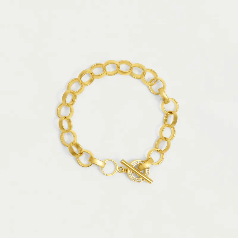 Petit Pavé Statement Chain Bracelet sold by Dean Davidson