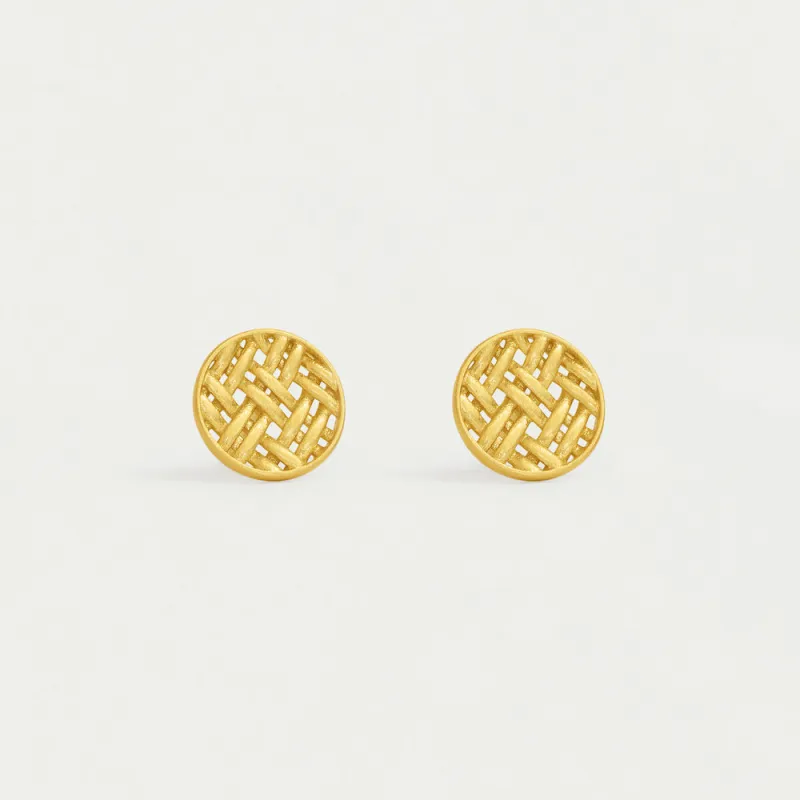 Mini Cinta Studs sold by Dean Davidson