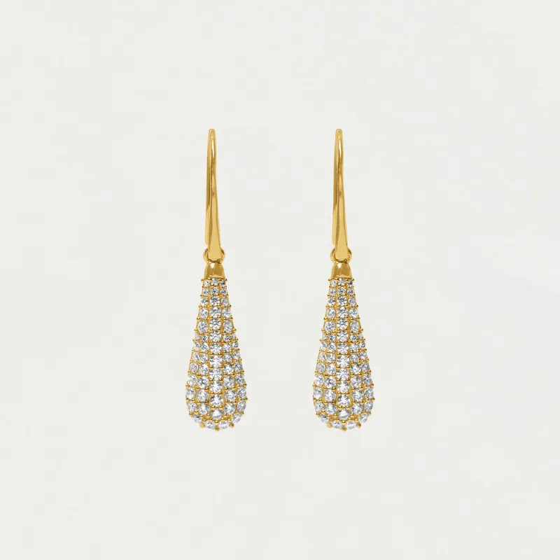 Margaux Pavé Drop Earrings sold by Dean Davidson