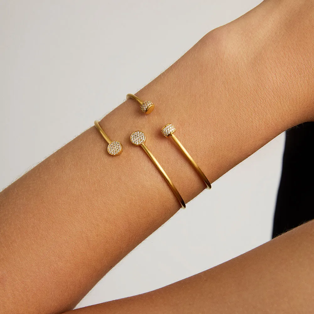 Juliette Pavé Twist Bangle sold by Dean Davidson product image thumbnail 3
