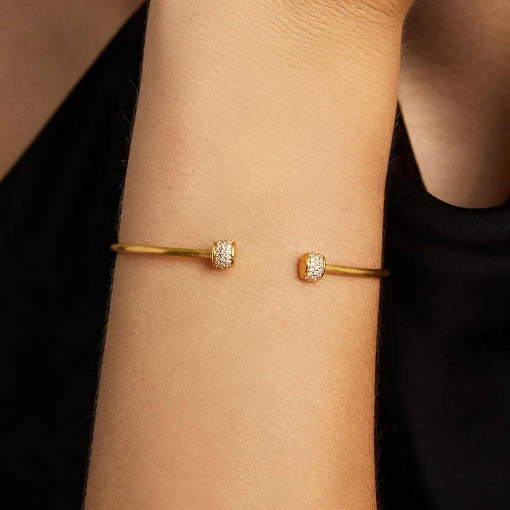 Juliette Pavé Twist Bangle sold by Dean Davidson product image thumbnail 2