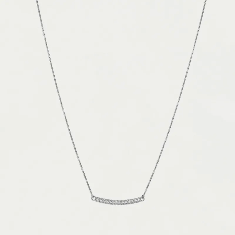Giselle Pavé Bar Necklace made by Dean Davidson
