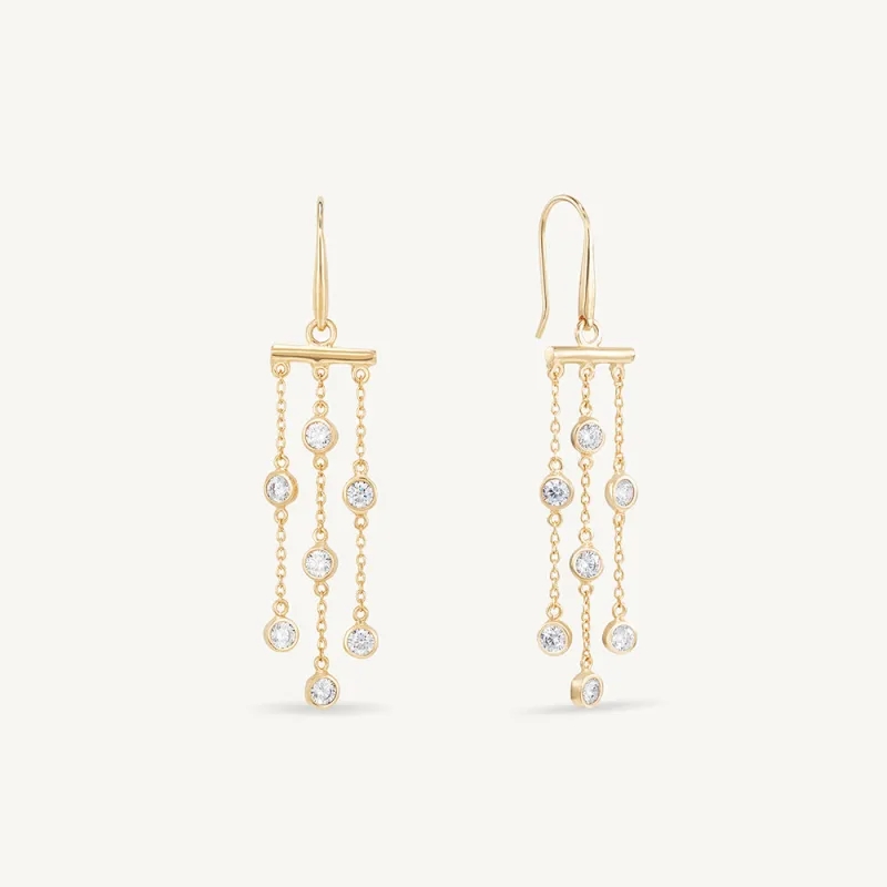 Orsay Droplet Earrings made by Dean Davidson