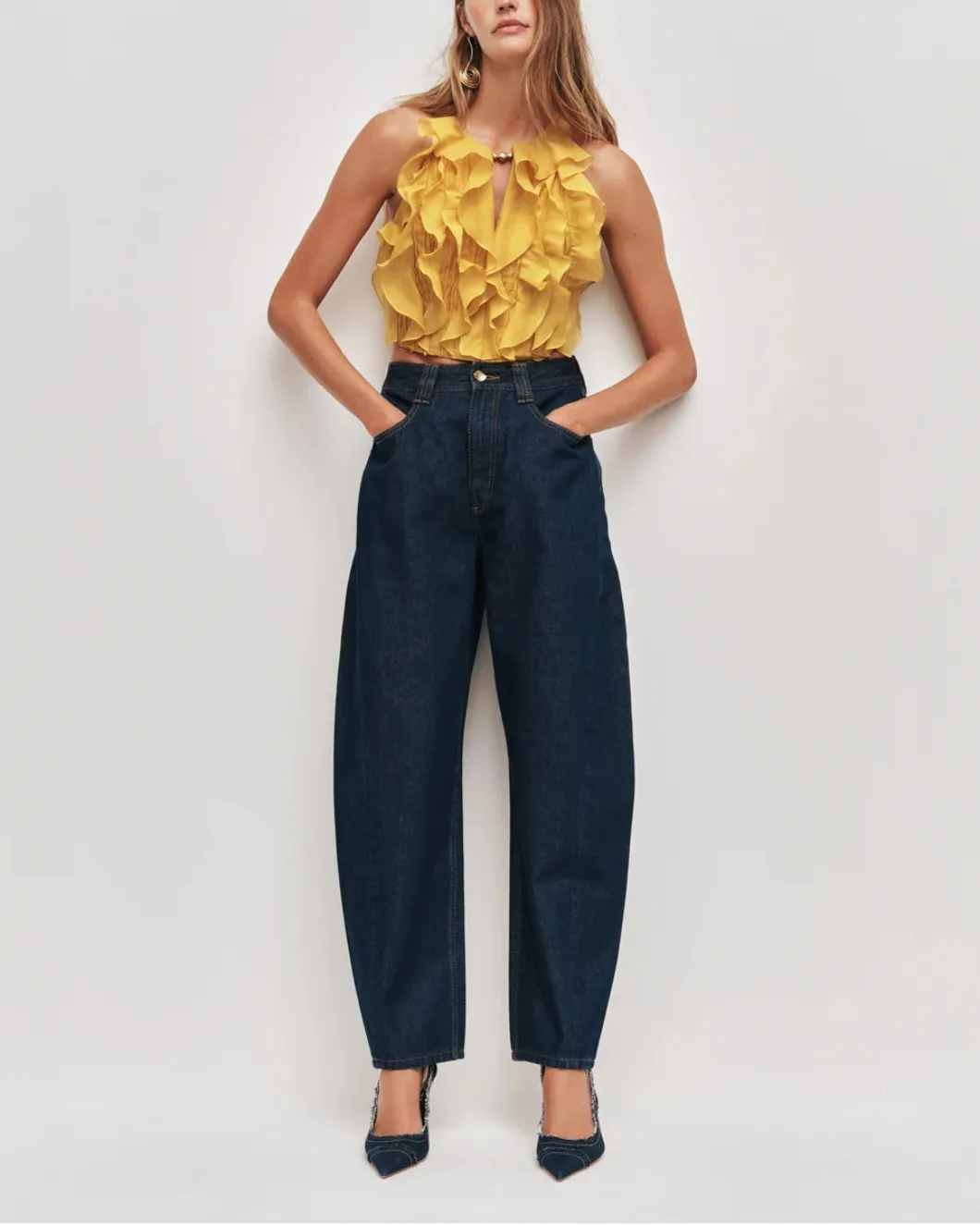 Stevie Barrel Ankle Jean sold by SHOWROOM product image thumbnail 2