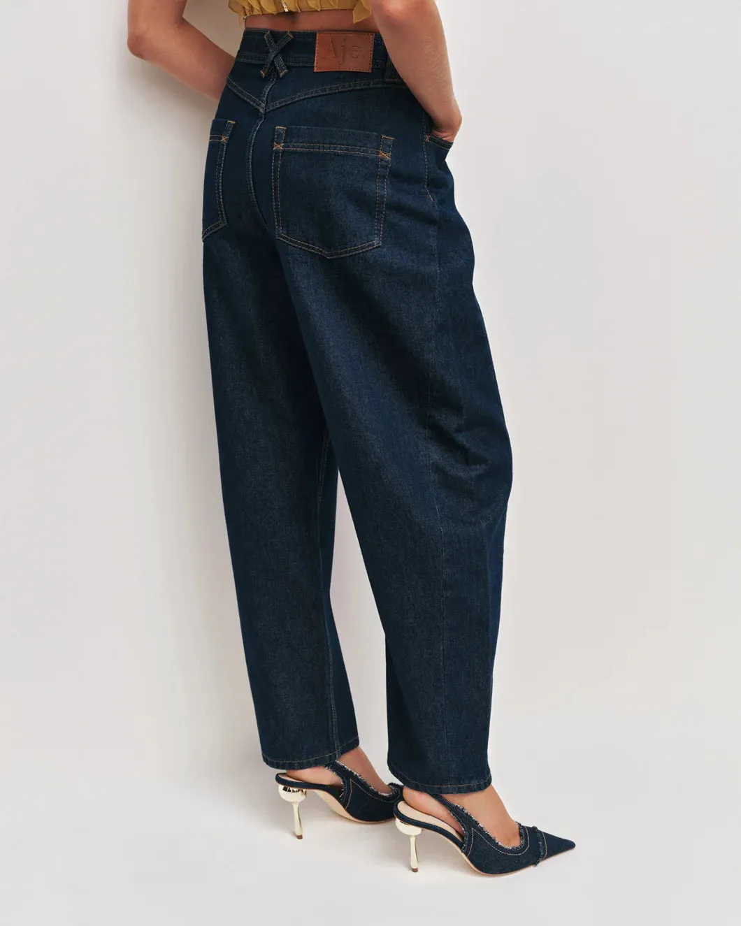 Stevie Barrel Ankle Jean sold by SHOWROOM product image thumbnail 4