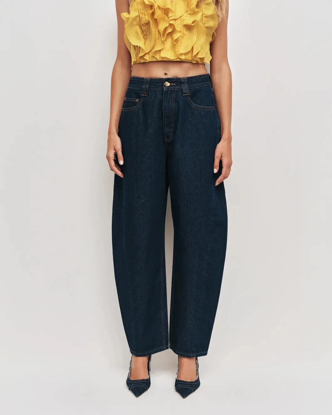 Stevie Barrel Ankle Jean sold by SHOWROOM product image thumbnail 5