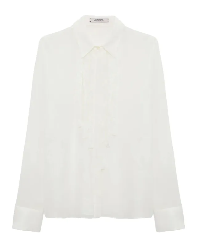 Sheer Twist Blouse sold by SHOWROOM