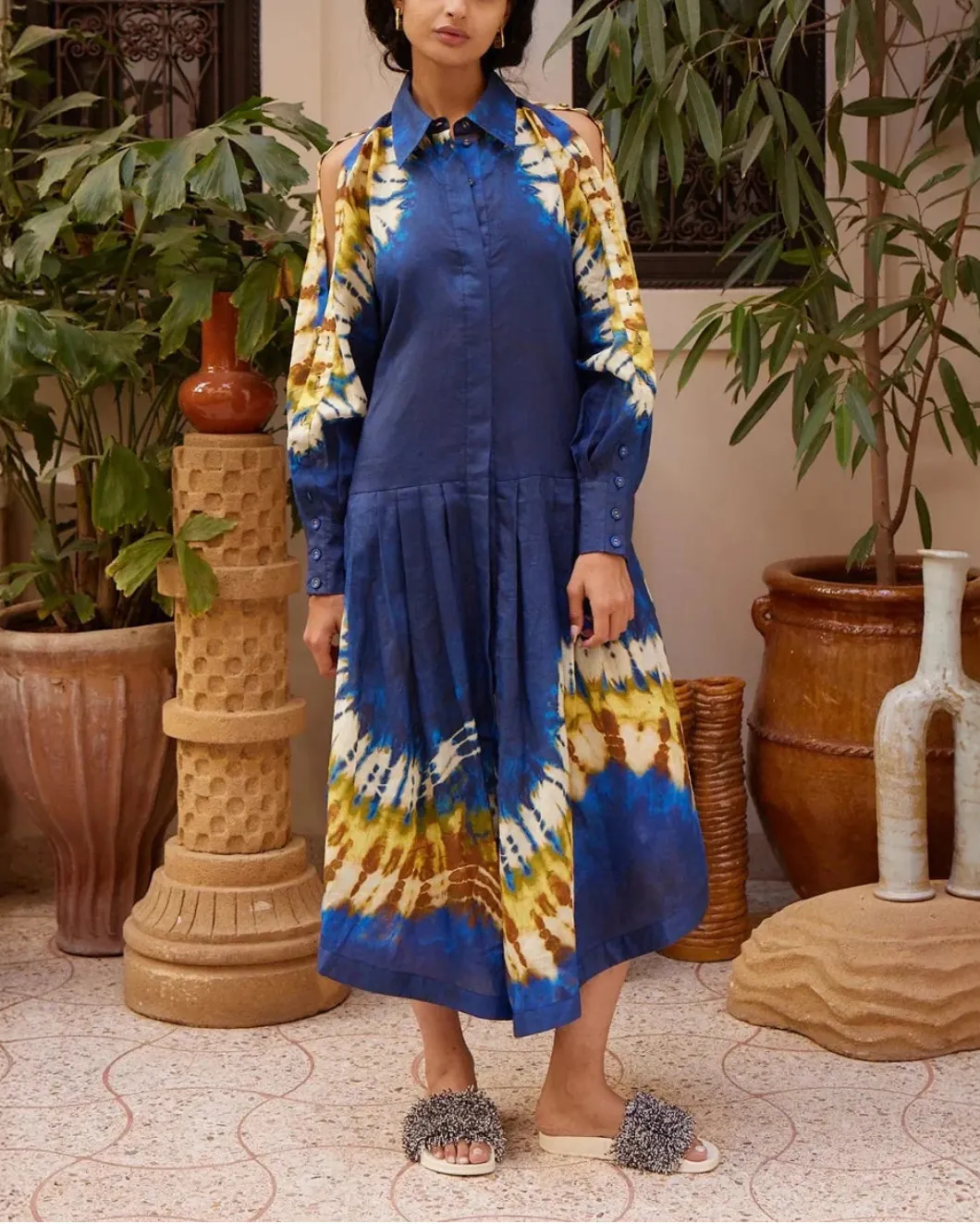 Martine Shirtdress sold by SHOWROOM product image thumbnail 2