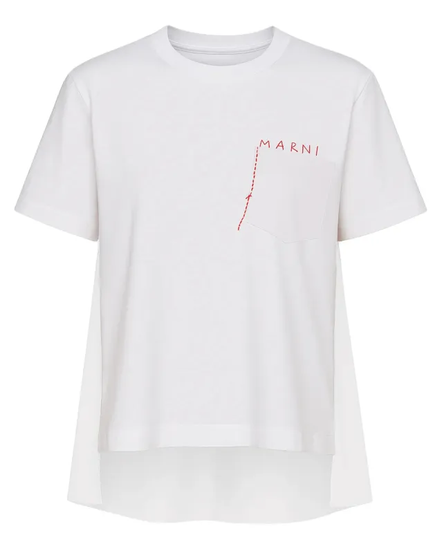 Pocket Logo T-Shirt sold by SHOWROOM