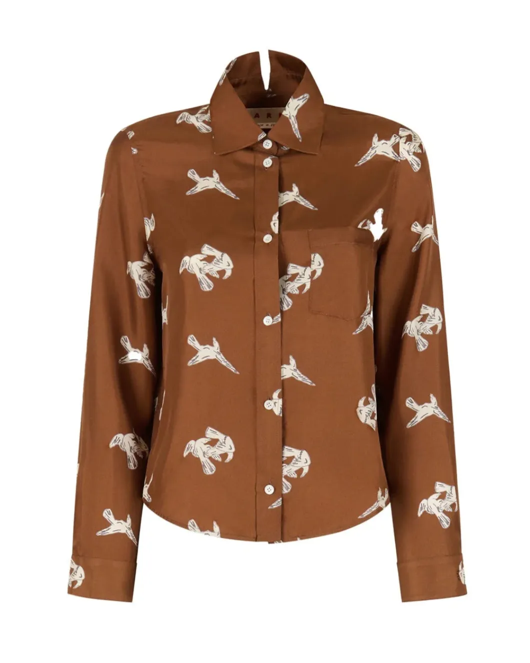 Ravens Silk Twill Printed Blouse sold by SHOWROOM