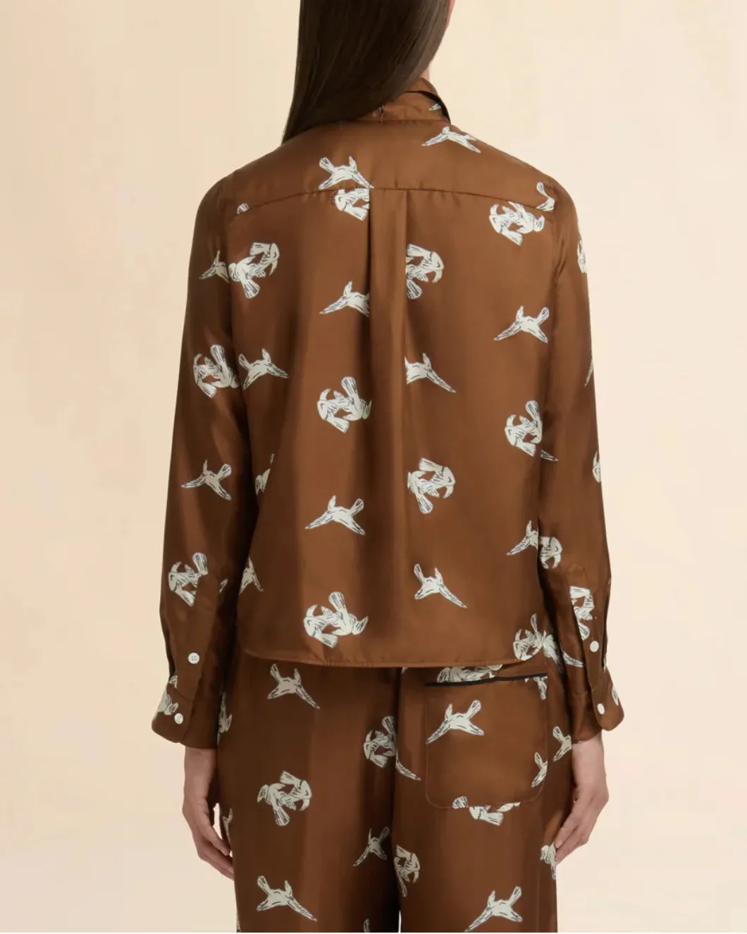 Ravens Silk Twill Printed Blouse sold by SHOWROOM product image thumbnail 4