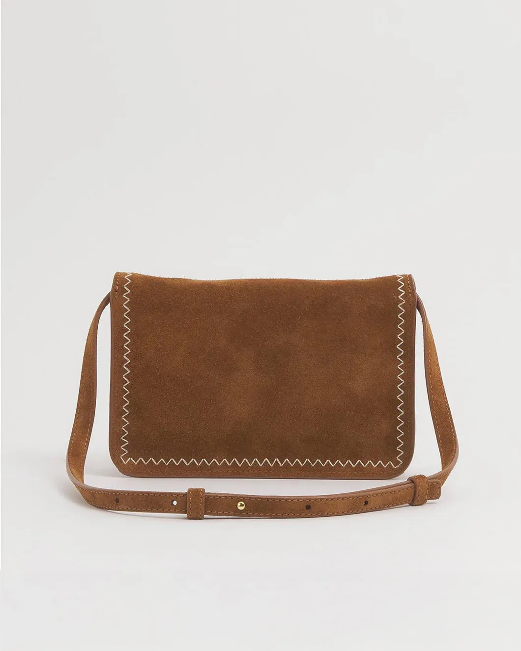 Suede Shoulder Bag with Marni Mending sold by SHOWROOM product image thumbnail 5