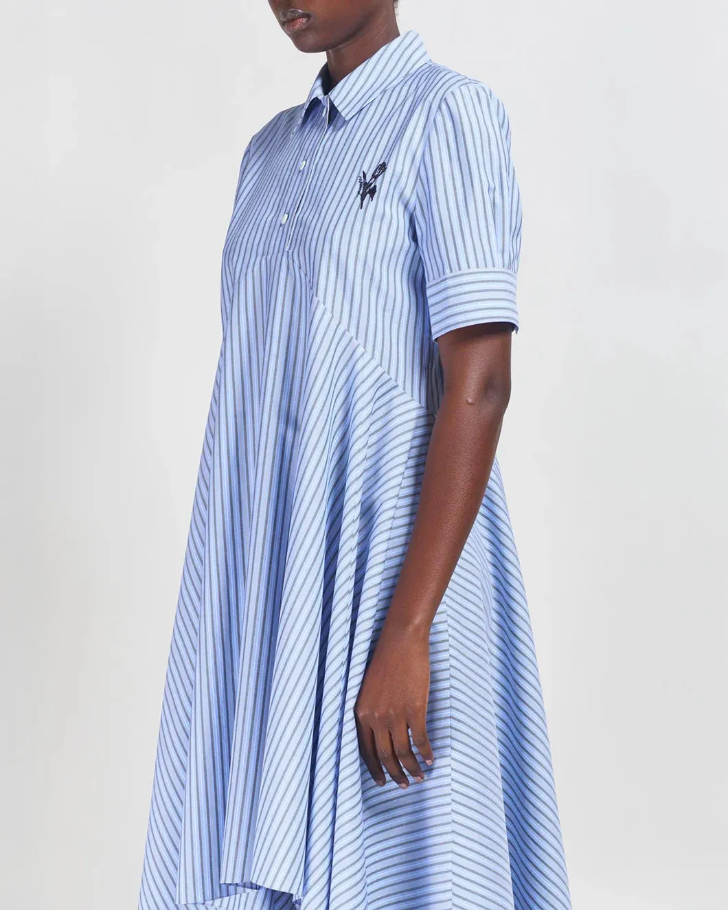 Polo Dress with Flared Hem sold by SHOWROOM product image thumbnail 3