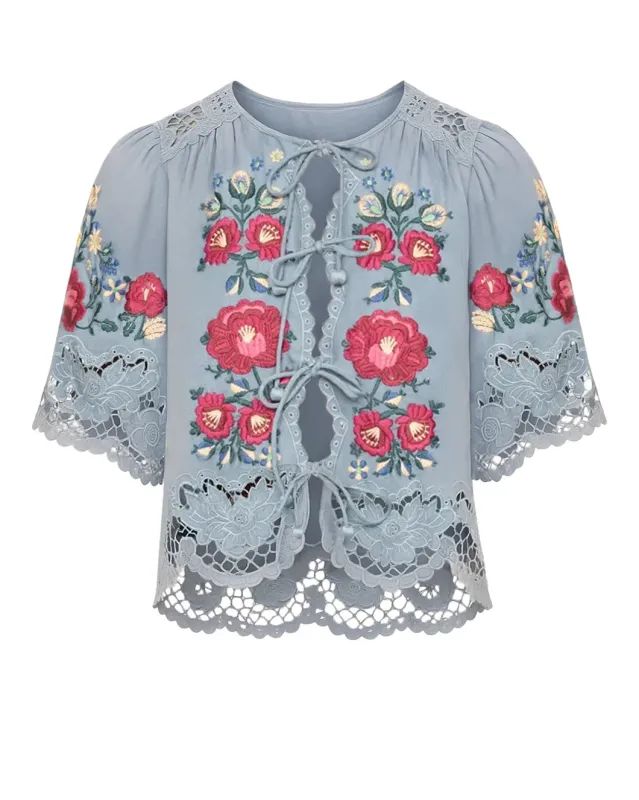 Rosaline S/S Top sold by SHOWROOM