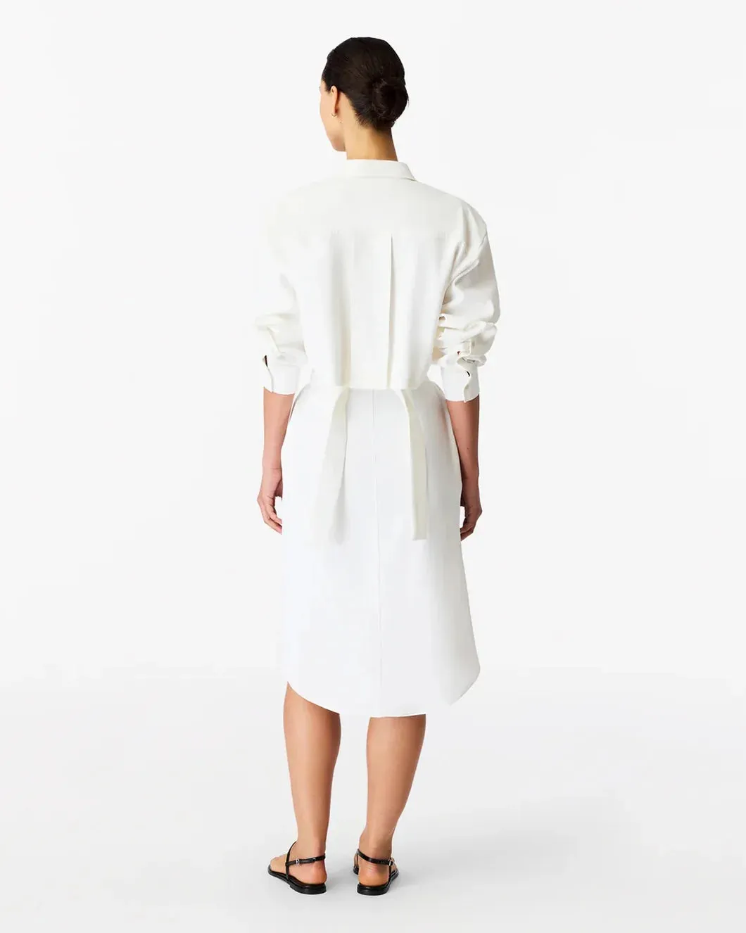 Pleat Back Shirt Dress sold by SHOWROOM product image thumbnail 4