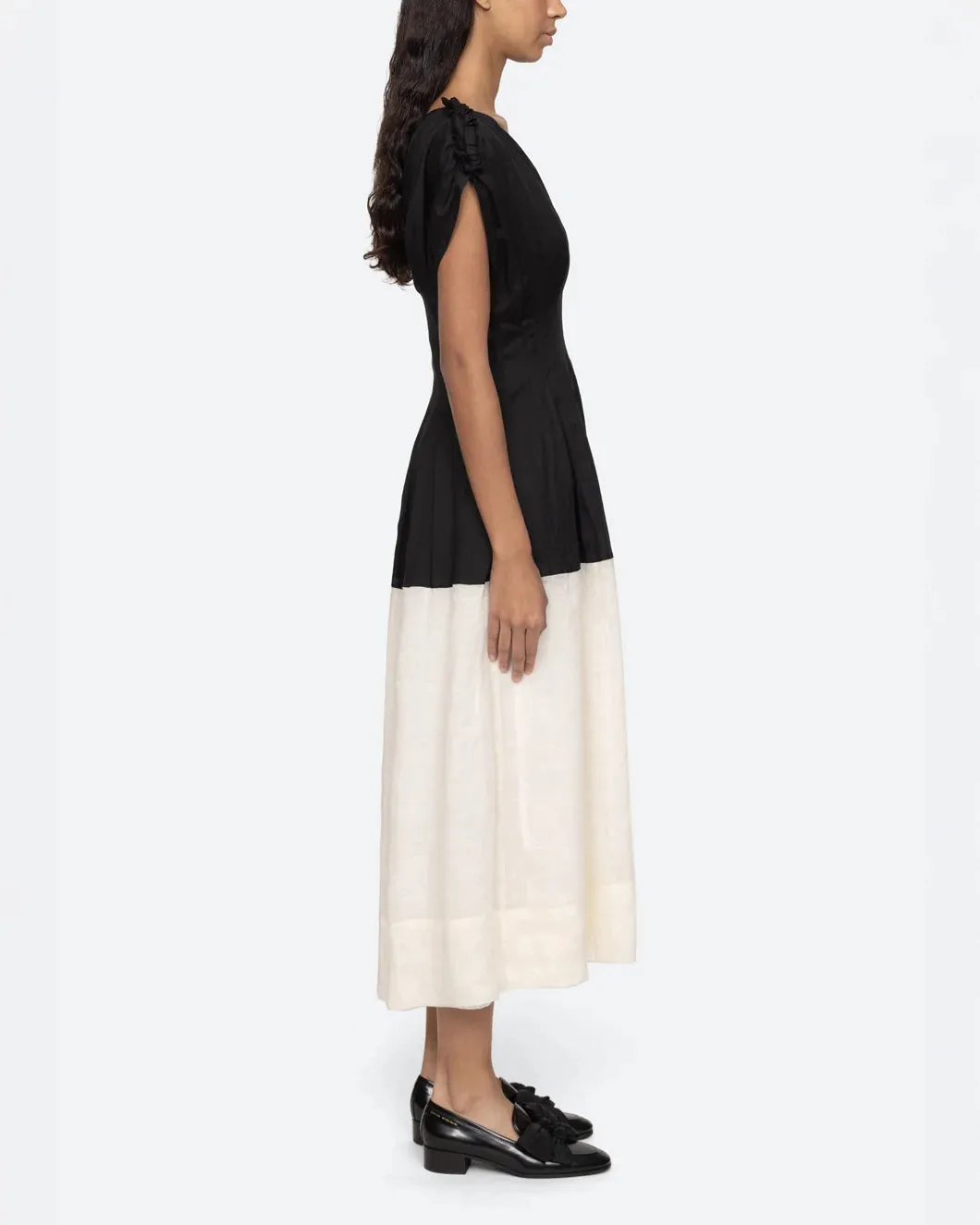 Nicola Ramie Tank Midi Dress sold by SHOWROOM product image thumbnail 3