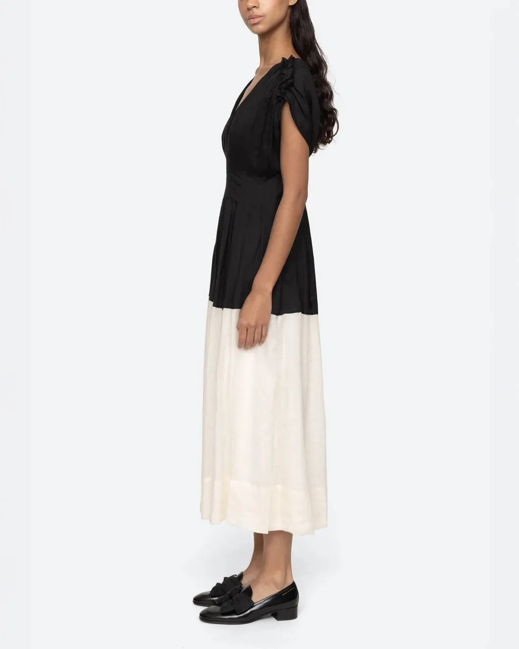 Nicola Ramie Tank Midi Dress sold by SHOWROOM product image thumbnail 4