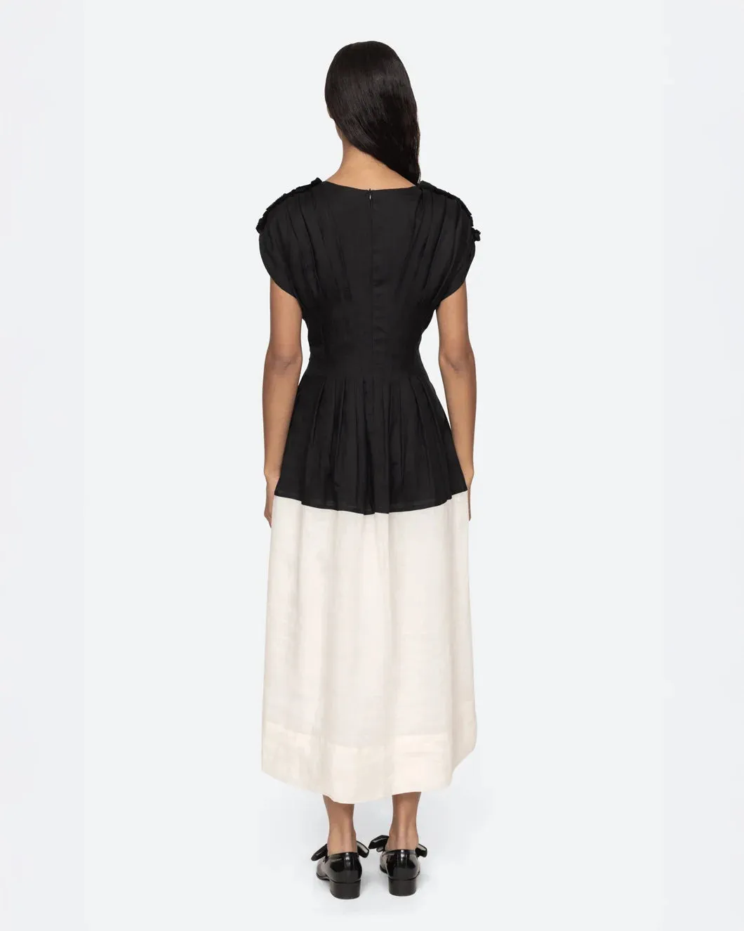 Nicola Ramie Tank Midi Dress sold by SHOWROOM product image thumbnail 5