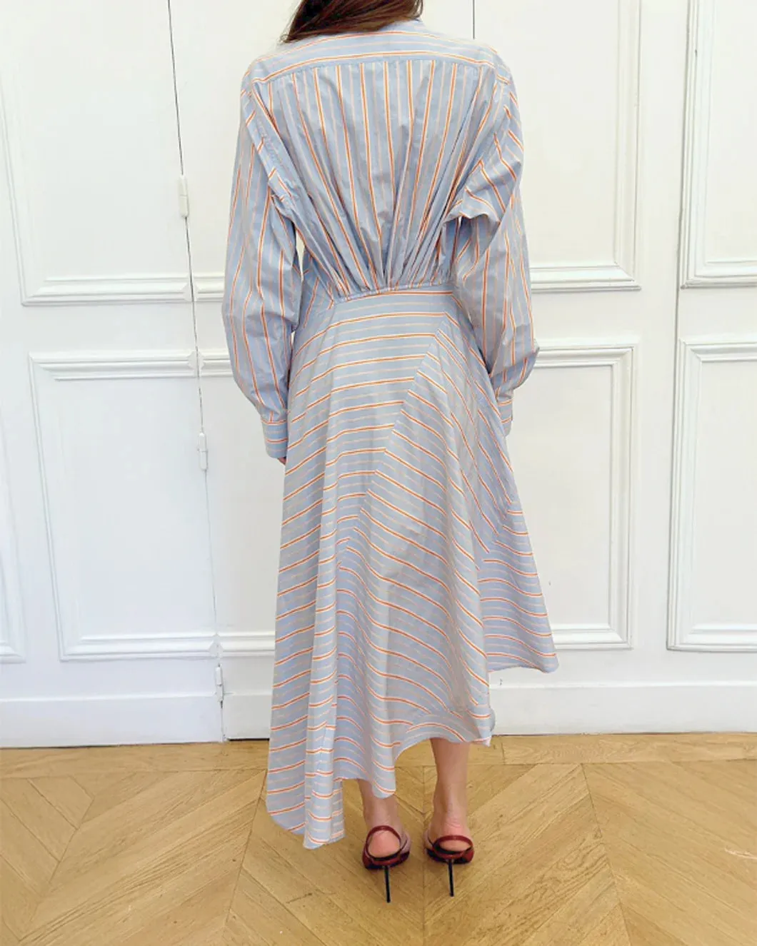 Panelled Shirt Dress sold by SHOWROOM product image thumbnail 3