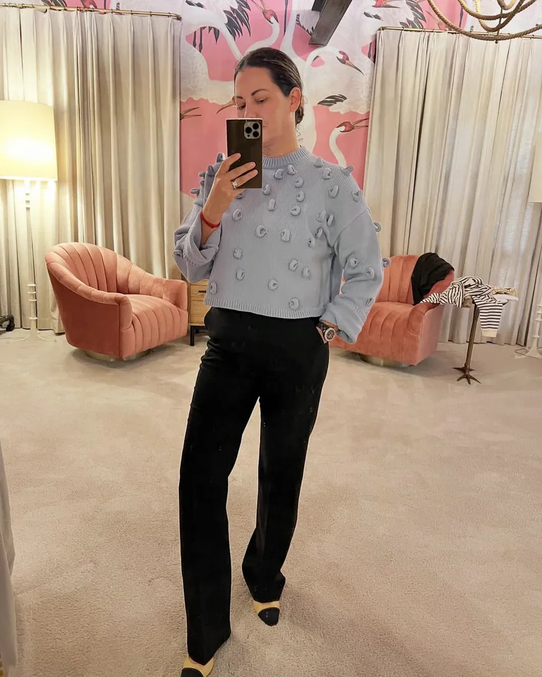 Cropped Loop Jumper sold by SHOWROOM product image thumbnail 2