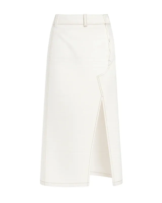 Asymmetric Utility Skirt sold by SHOWROOM